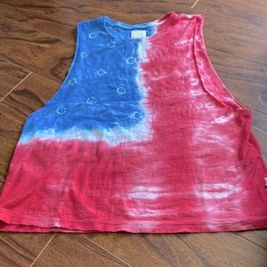 Tie dye tank top in size XS